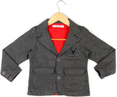 Allen Solly Solid Single Breasted Casual Boy's Blazer